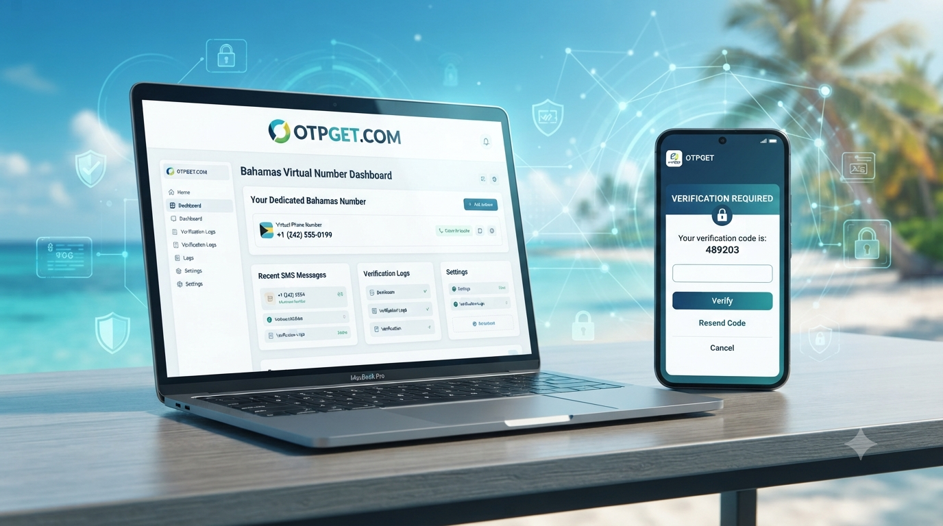 Bahamas Virtual Number for OTP Verification — OTPGet