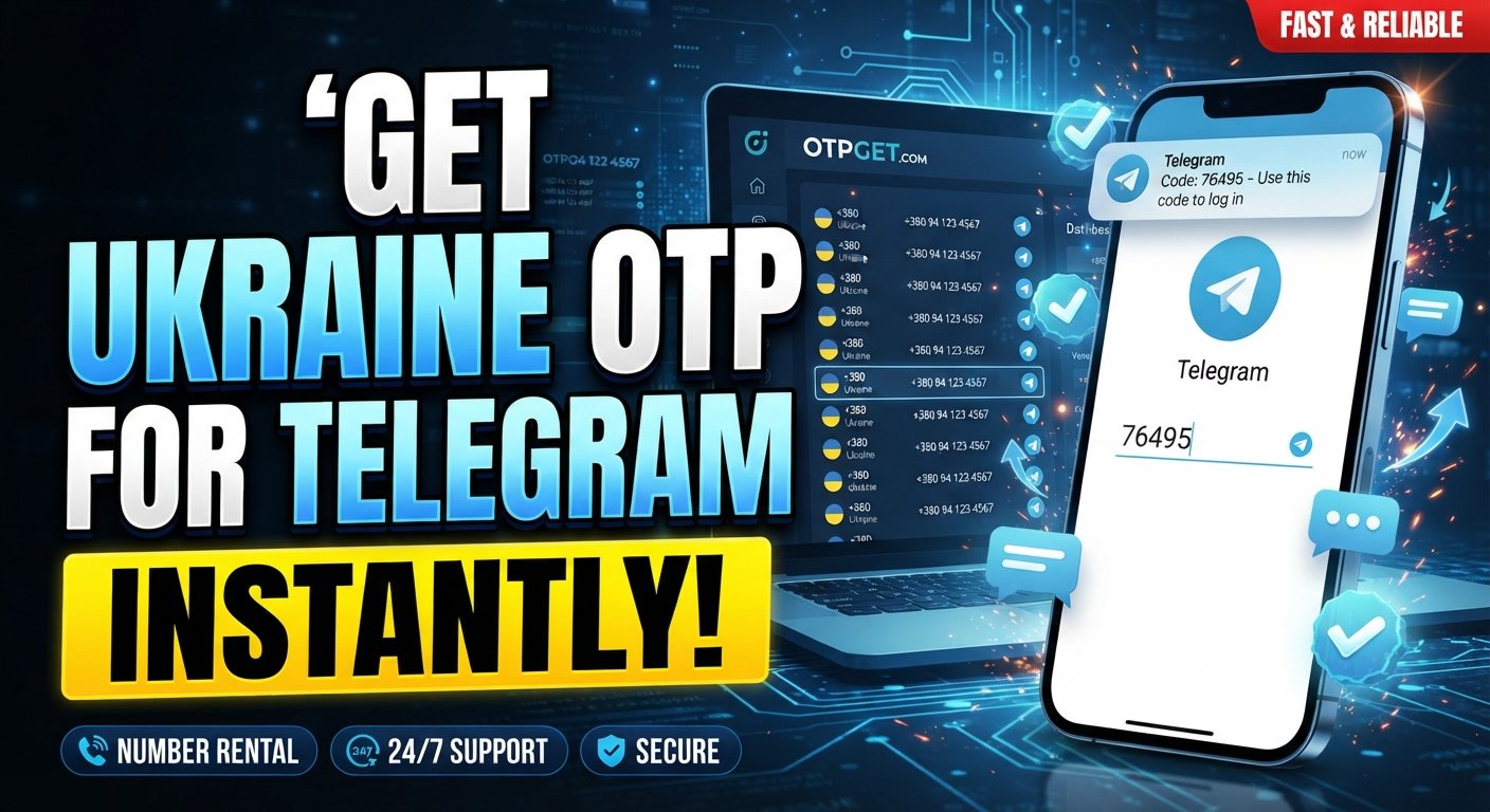 How to Get a Ukraine Number for Telegram OTP Online — OTPGet