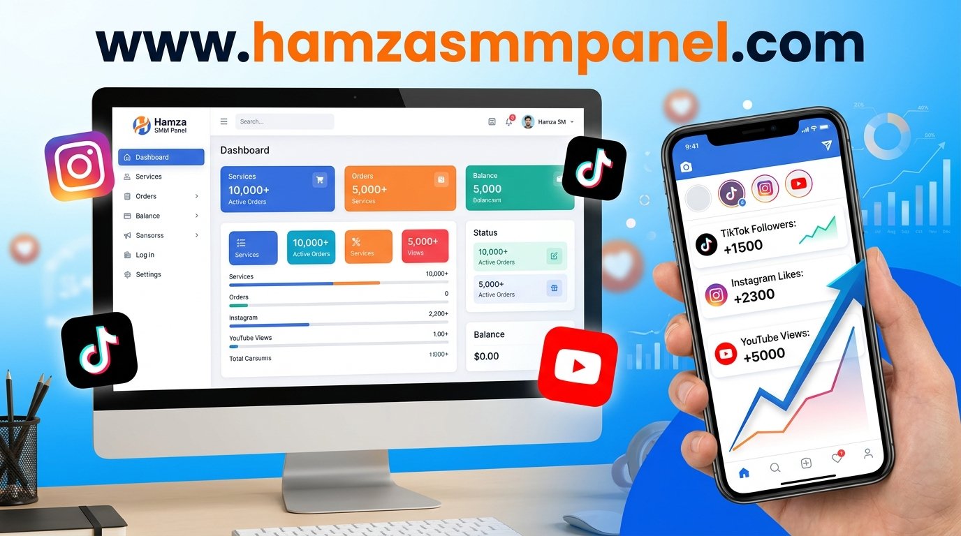 Hamza SMM Panel – Buy Instagram, TikTok & YouTube Services
