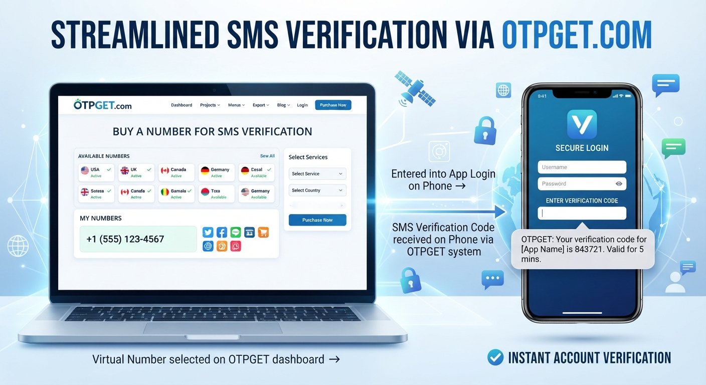 Buy a Number for SMS Verification | OTPGet.com Complete Guide