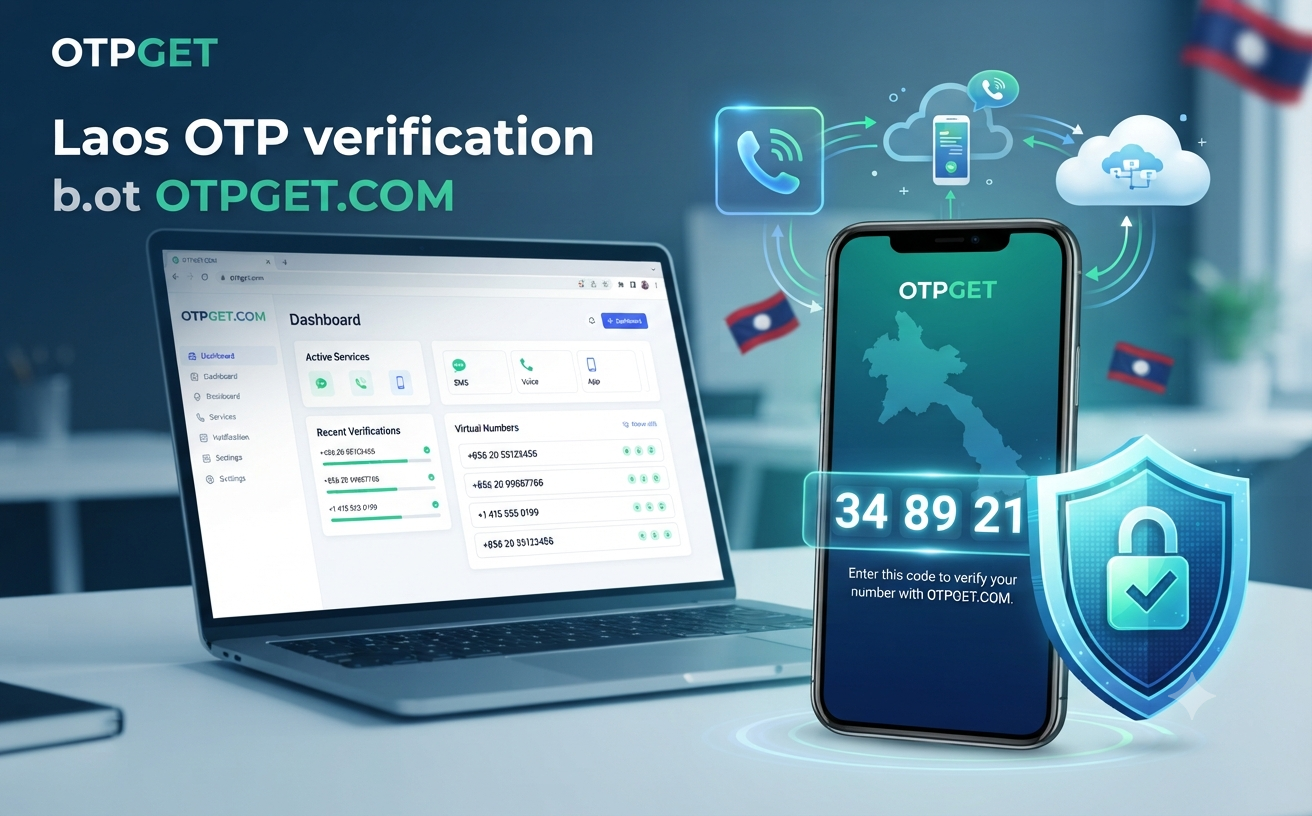 Get OTP Number for Laos with OTPGet | Secure SMS Verification