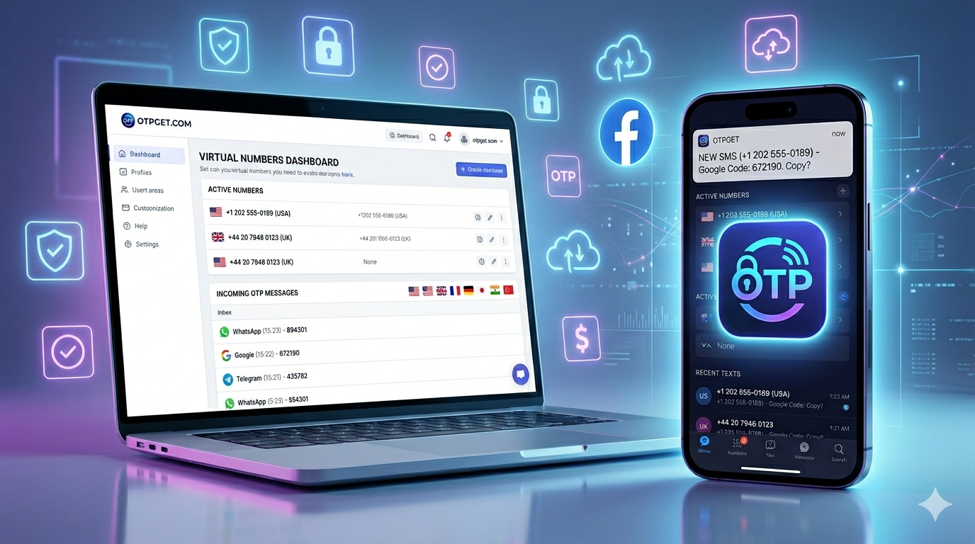 How to Get Facebook Mali Number Using OTPGET Guide Step by Step