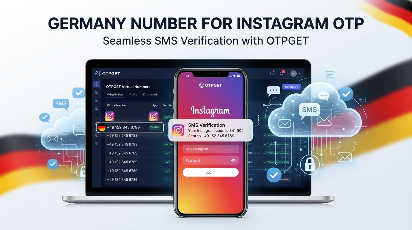 Germany Number for Instagram OTP: How to Get One Easily | OTPGet
