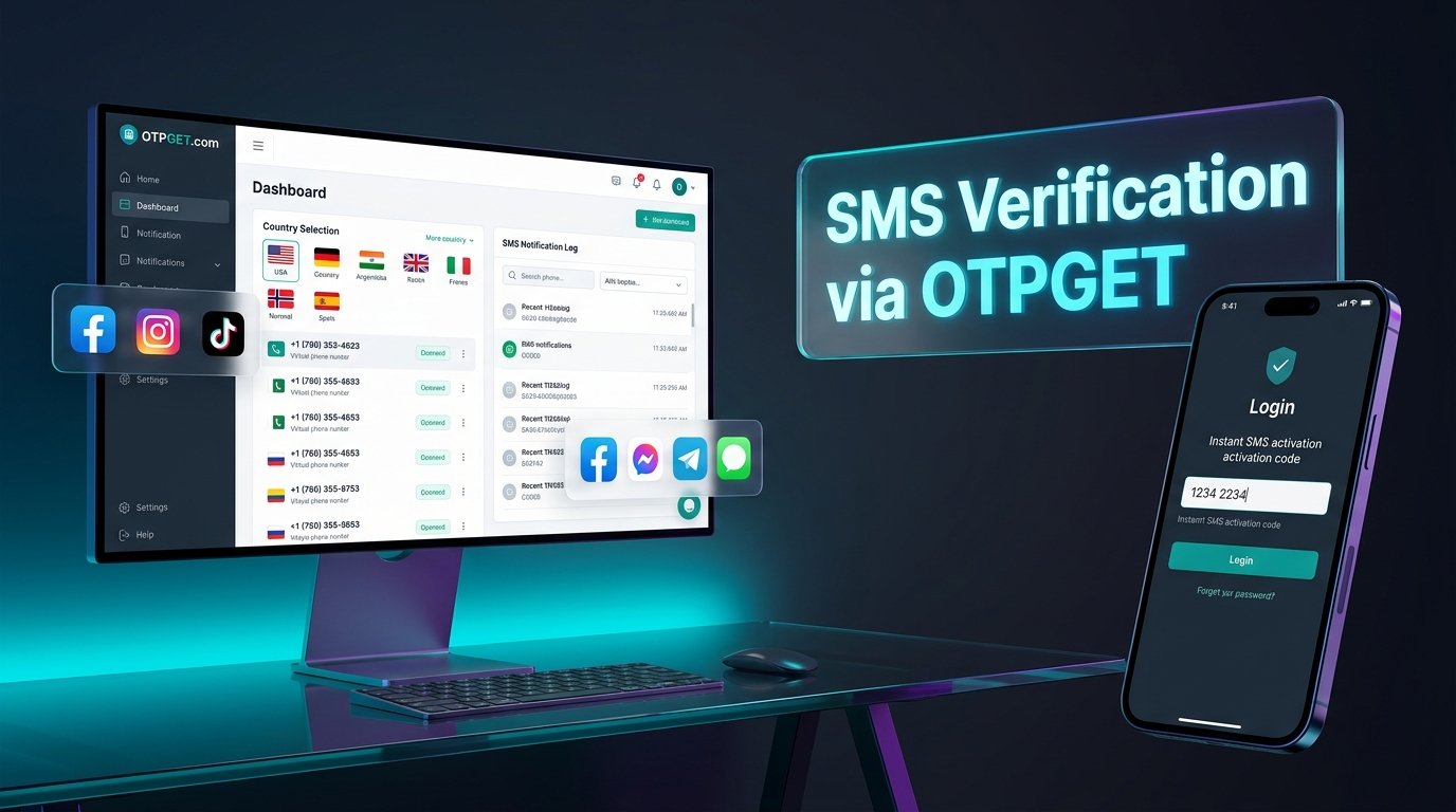 How to Verify TikTok With a Pakistan Phone Number: OTPGET Guide