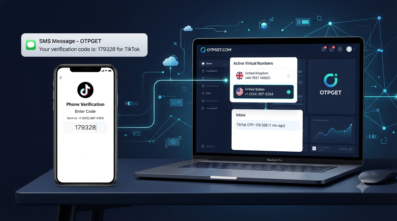 How to Get a Temporary OTP Number for TikTok: Easy OTPGET Guide