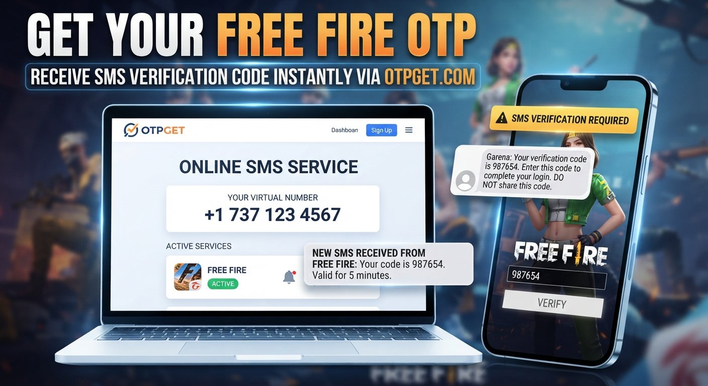 Free Fire OTP Number: Receive an SMS Verification Code Easily
