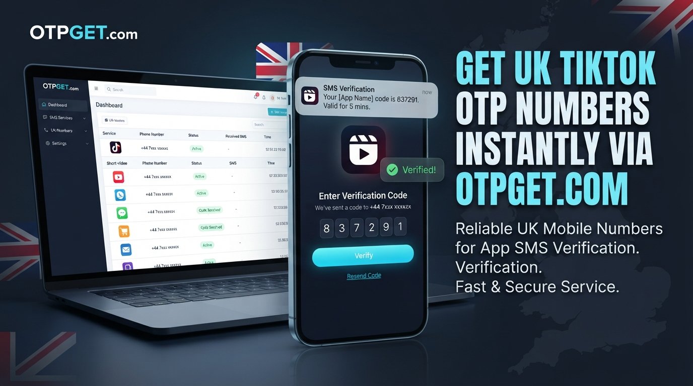 Get a TikTok OTP Number for UK: OTPGET Easy Verification Guide