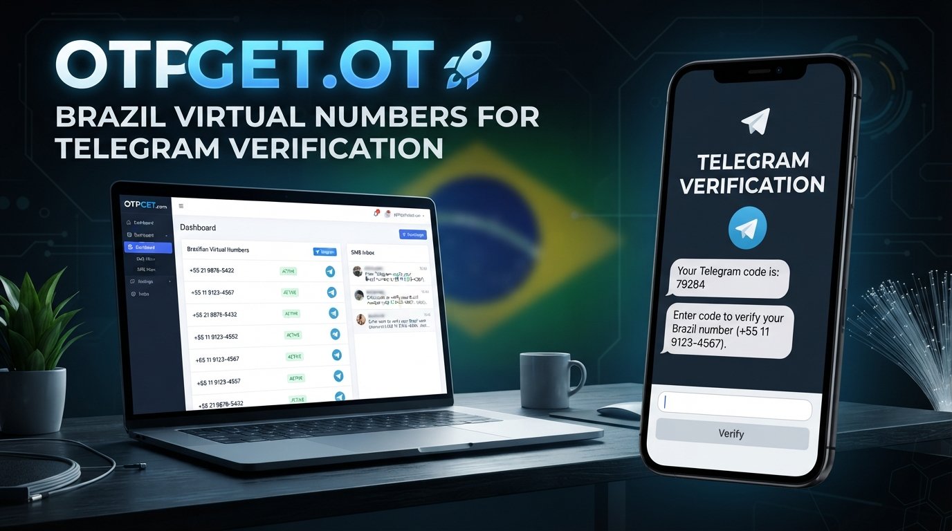 OTPGET Brazil Number Review: Best for Telegram Verification Needs