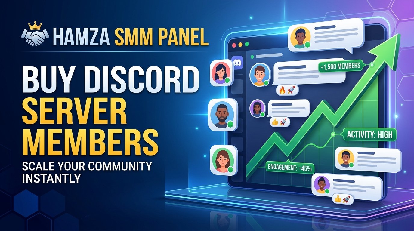 SEO Meta Title: Buy Discord Server Members | HAMZA SMM PANEL Growth Service