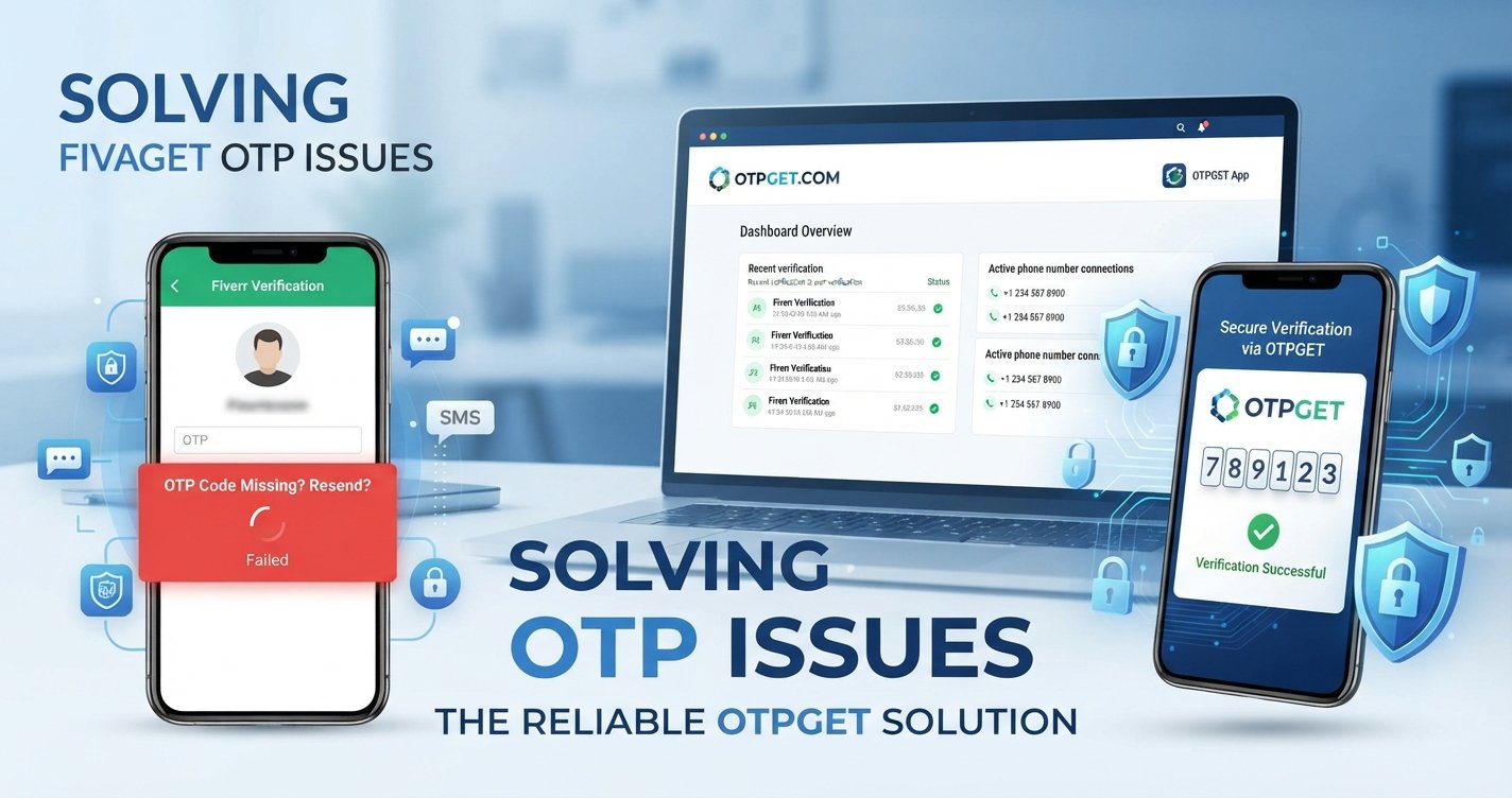 Fiverr OTP Not Received Fix — Get OTPGET Verification Solution