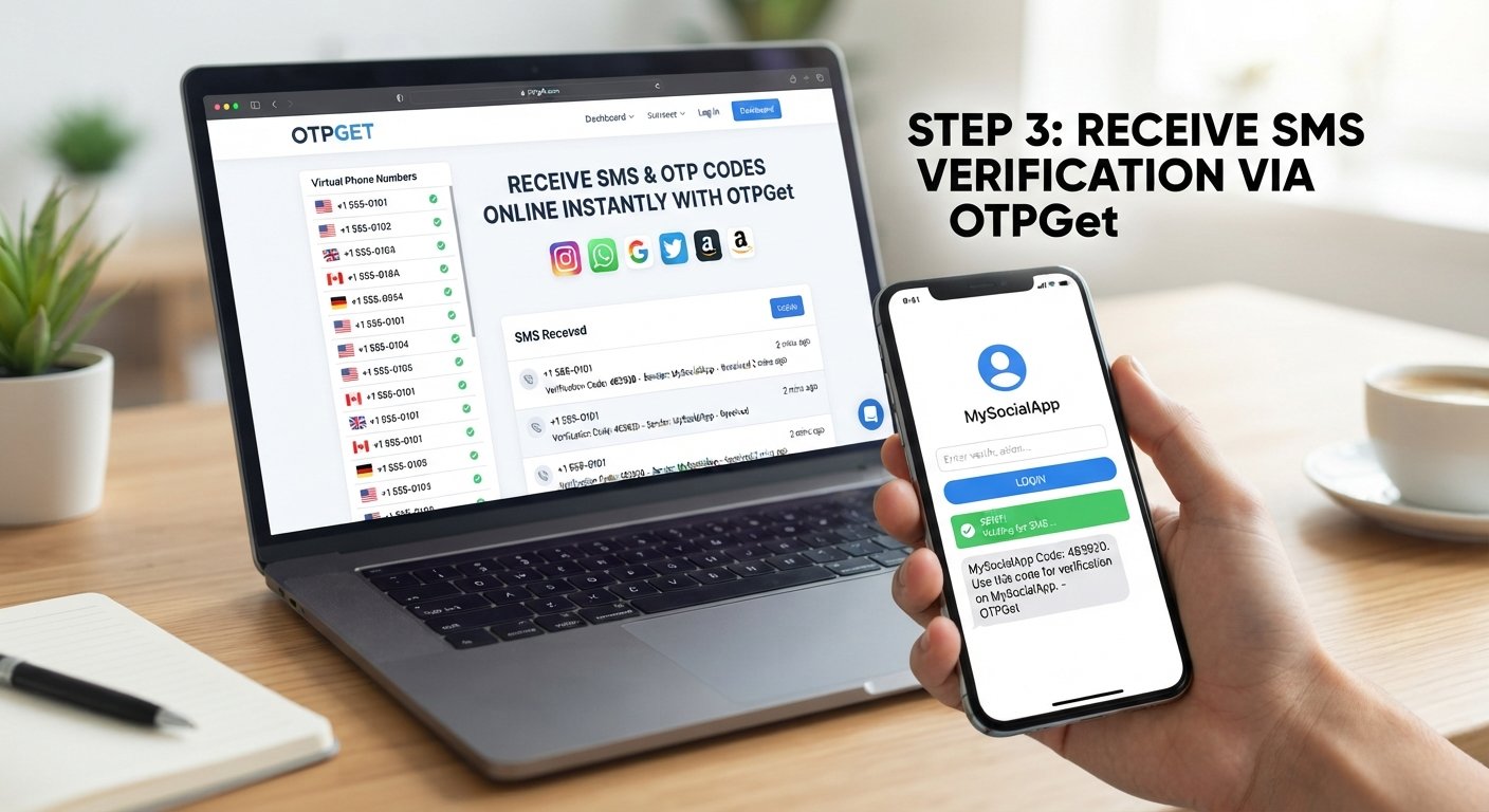OTPGet: Receive SMS & OTP Codes Online for Easy Verification