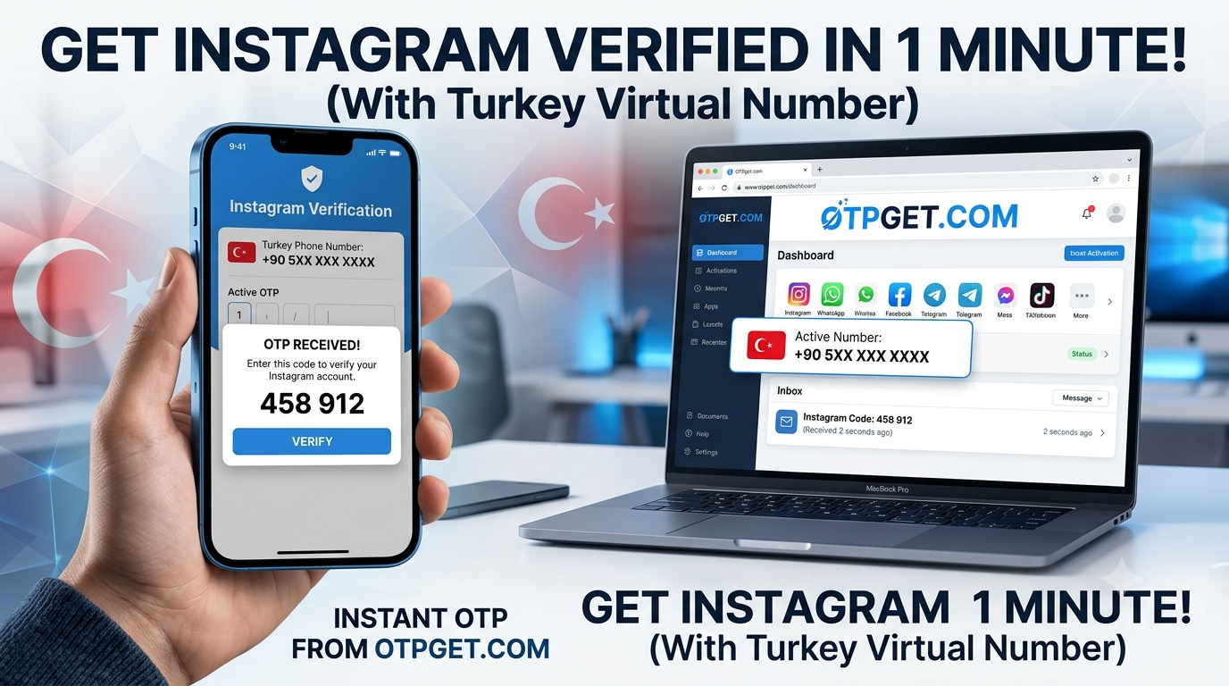 How to Get Turkey Number for Instagram Verification – OTPGET