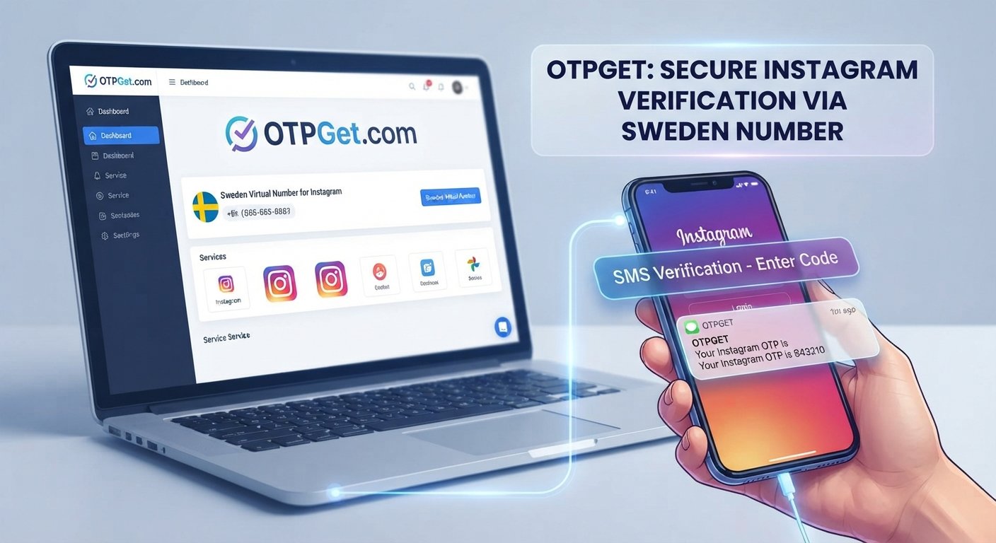 How to Get Sweden Number for Instagram OTP — OTPGet Guide