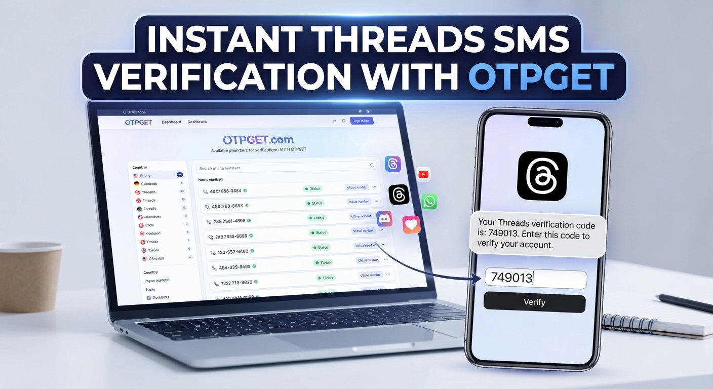 Threads OTP Number: SMS Verification Made Simpler with OTPGET