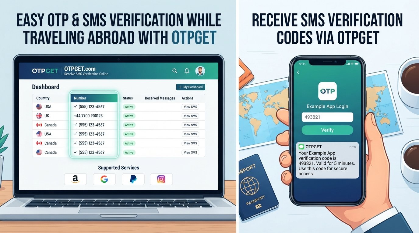 Receive OTP Codes Abroad: Stay Connected While Travelling Safely
