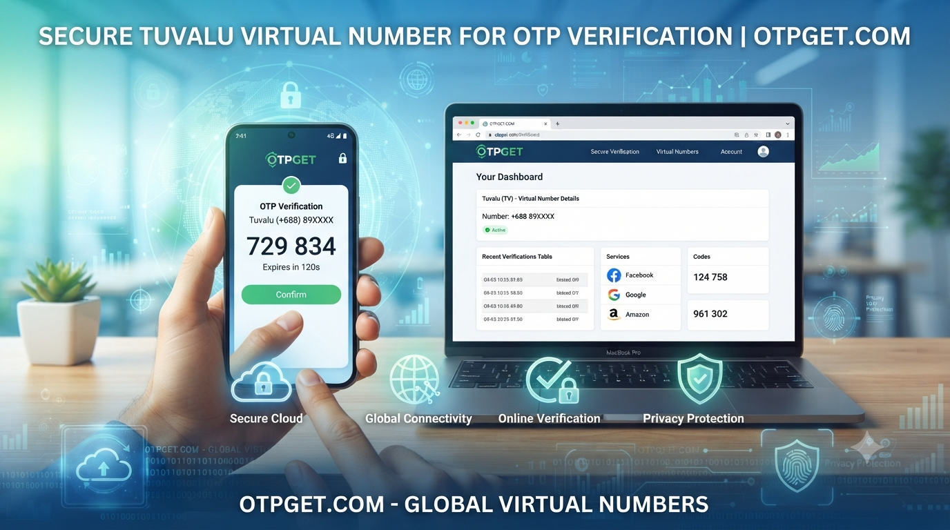 Tuvalu Virtual Number for OTP Verification — OTPGet Secure