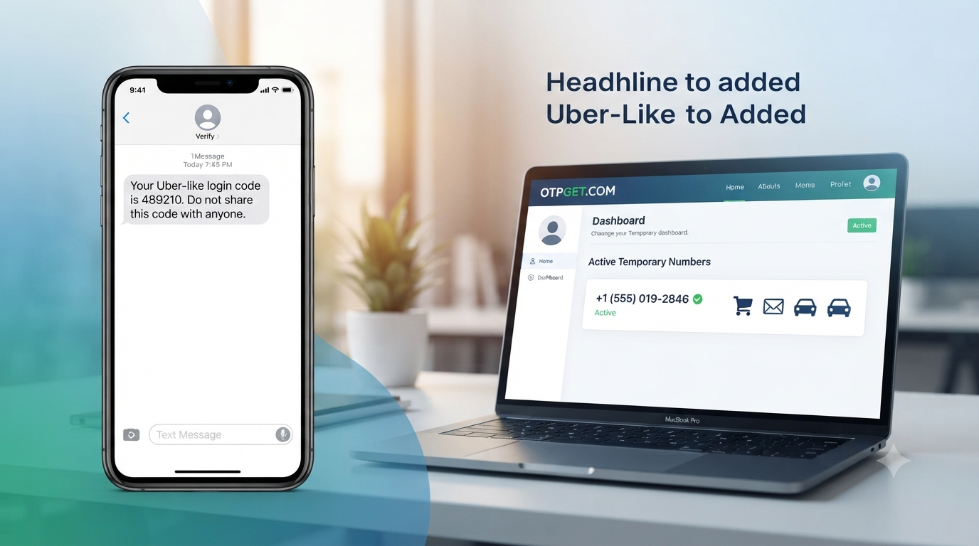 Temporary OTP Number for Uber: How OTPGET Works