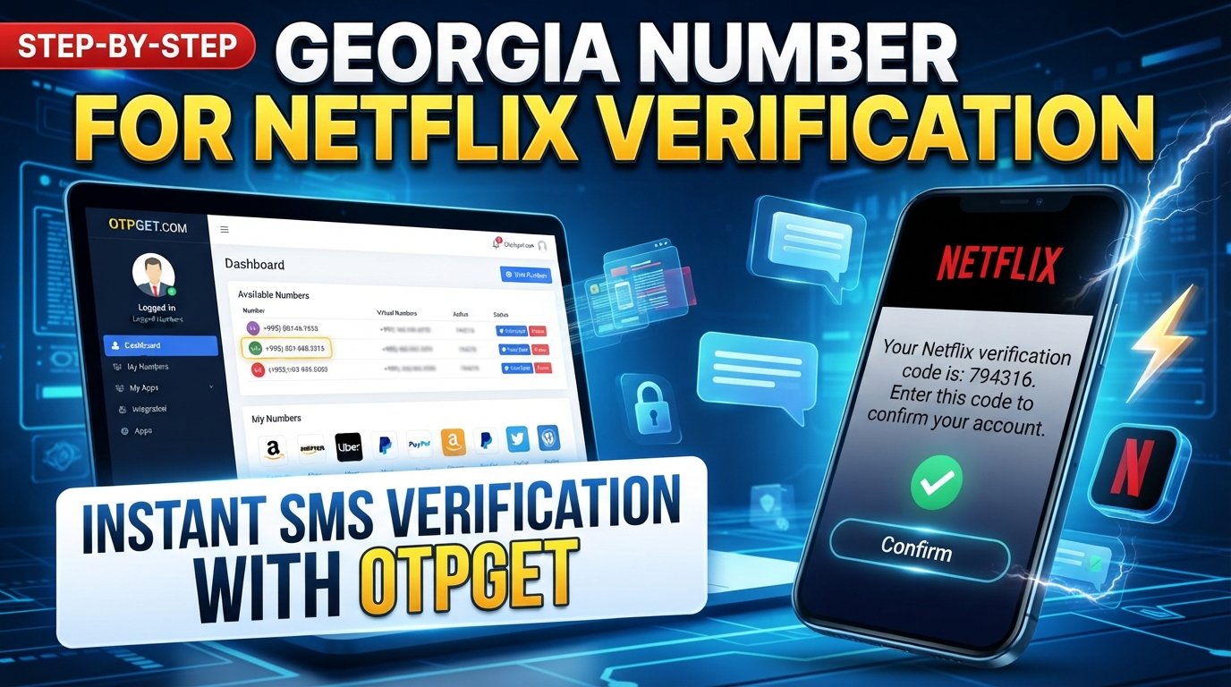 How to Get a Georgia Number for Netflix Verification with OTPGET