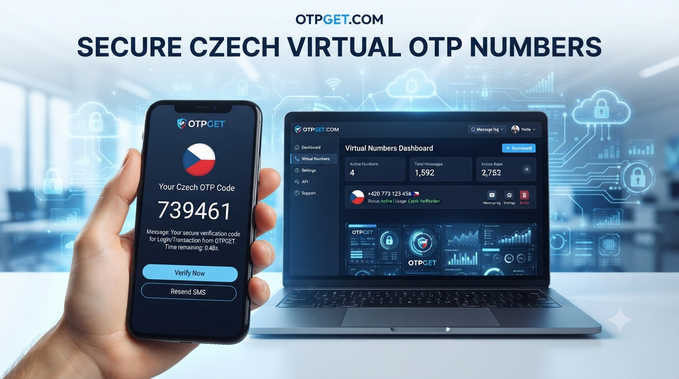 Czech Republic Virtual OTP Number for Secure SMS Verification
