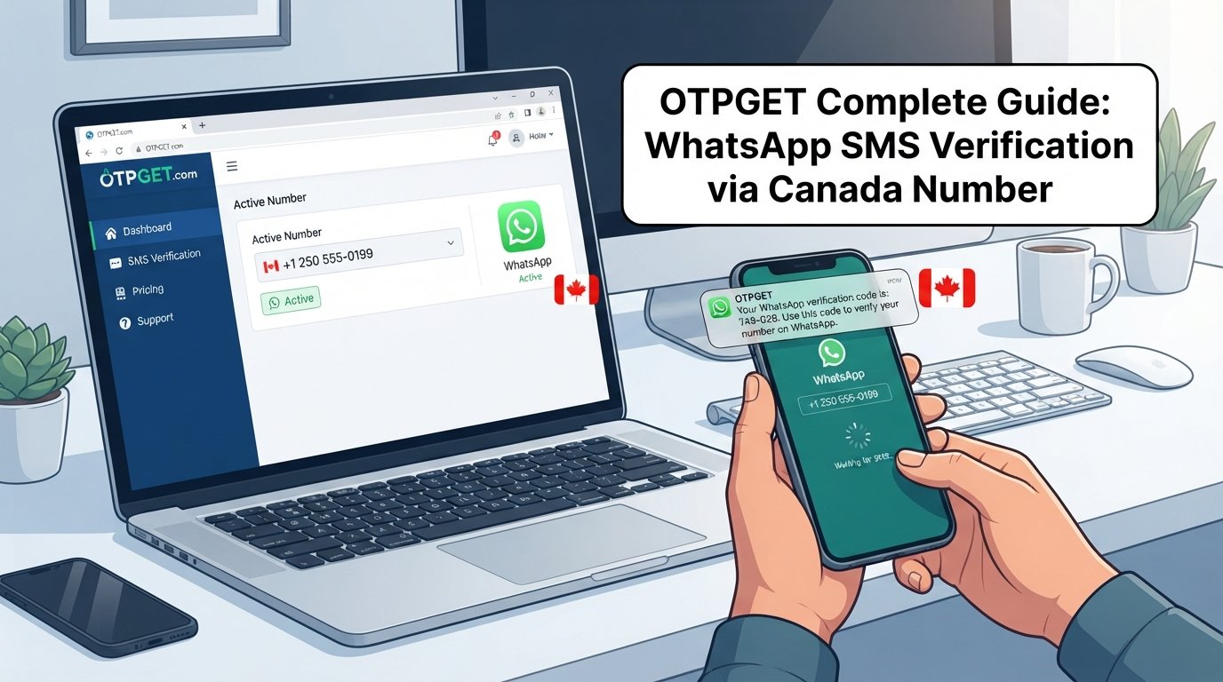 Get WhatsApp Code Using a Canada Number | OTPGET Guide