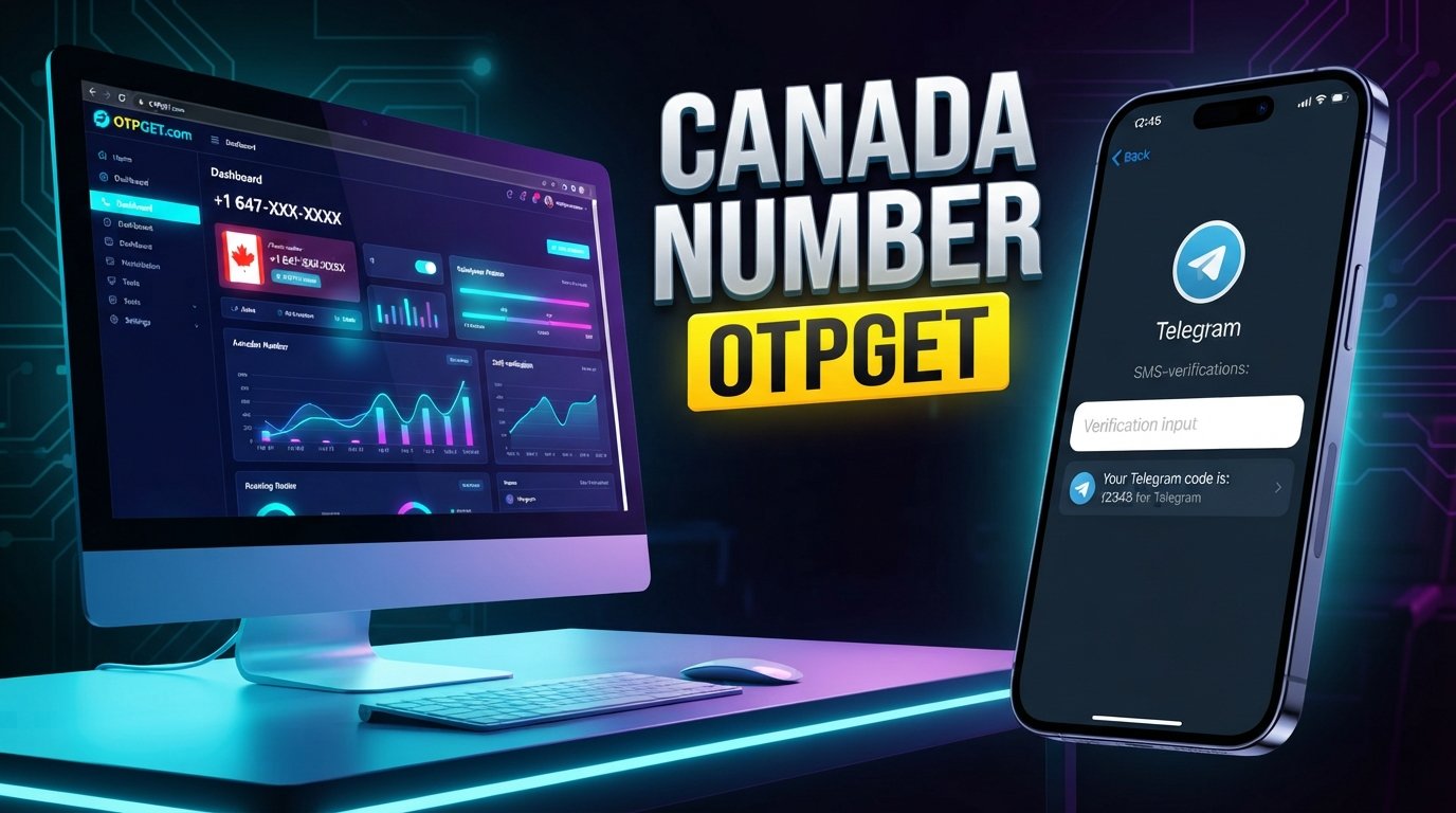 How to Get a Canada Number for Telegram OTP Verification | OTPGET