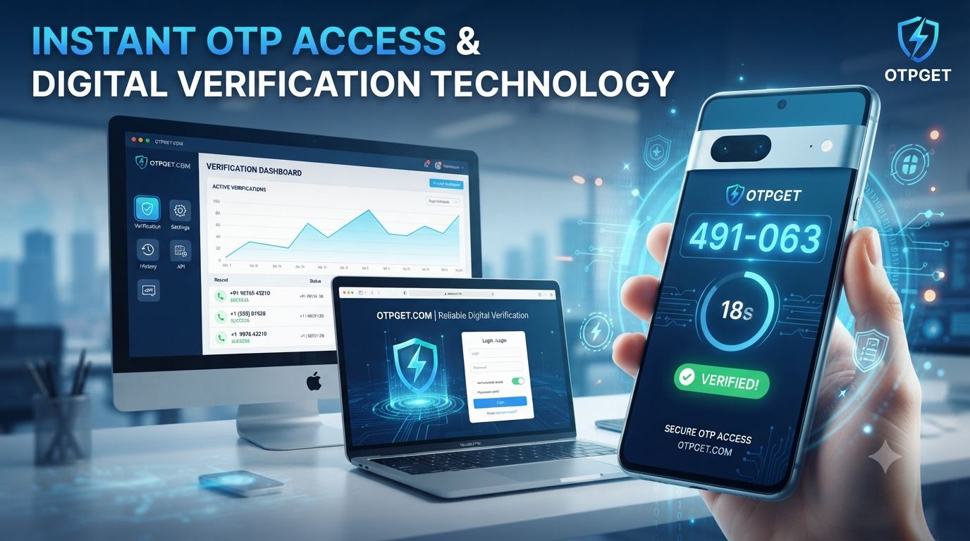 Get OTP Number Instantly with OTPGET Fast Verification Solution