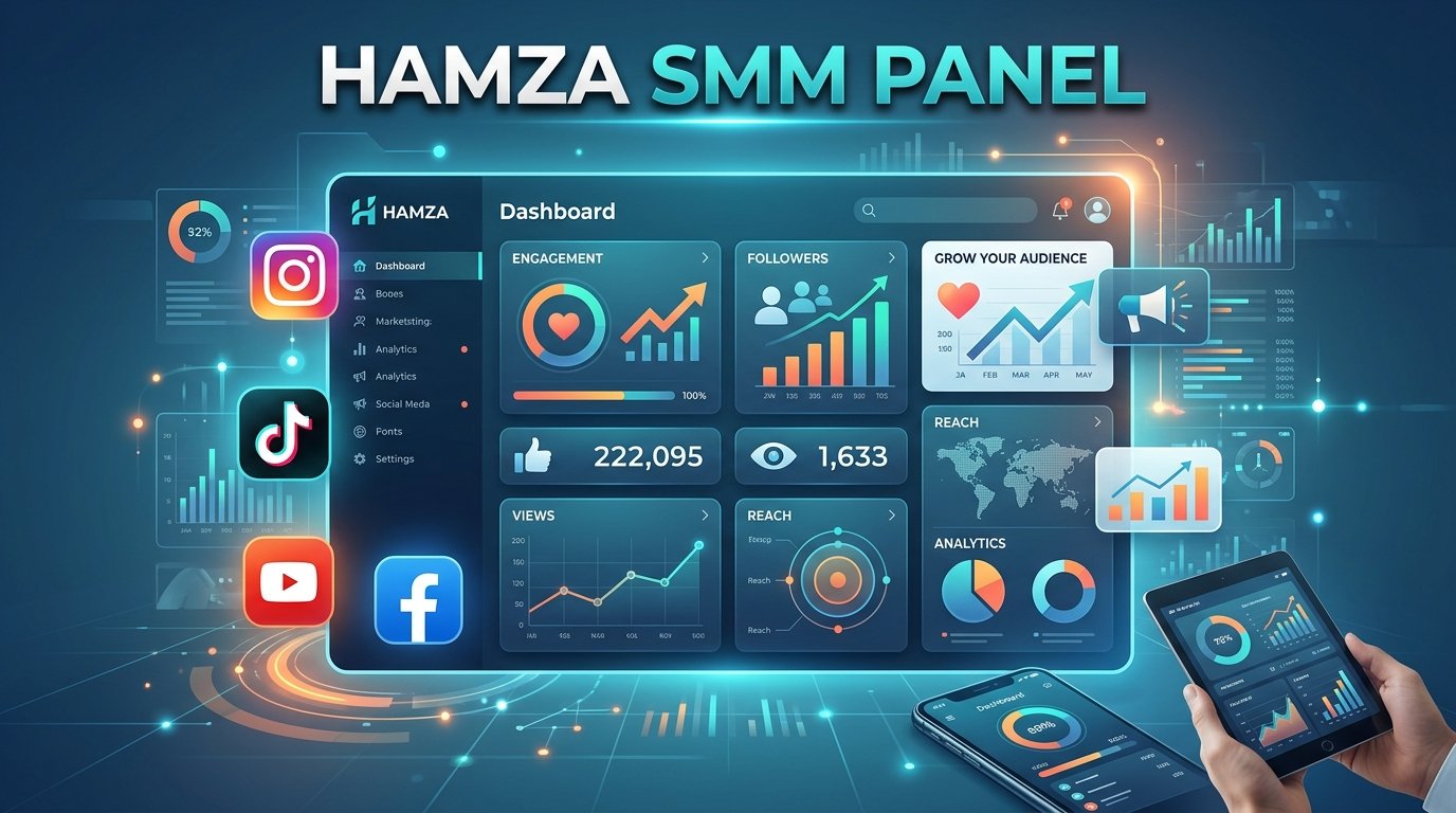 Social Media Promotion Services by HAMZA SMM PANEL