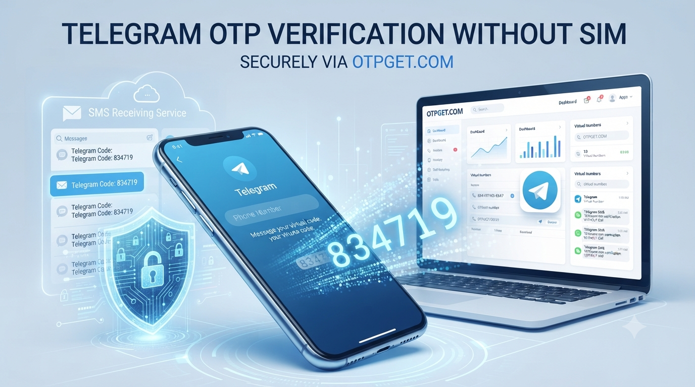 OTPGET: Telegram OTP Without SIM - Fast Online Verification Now