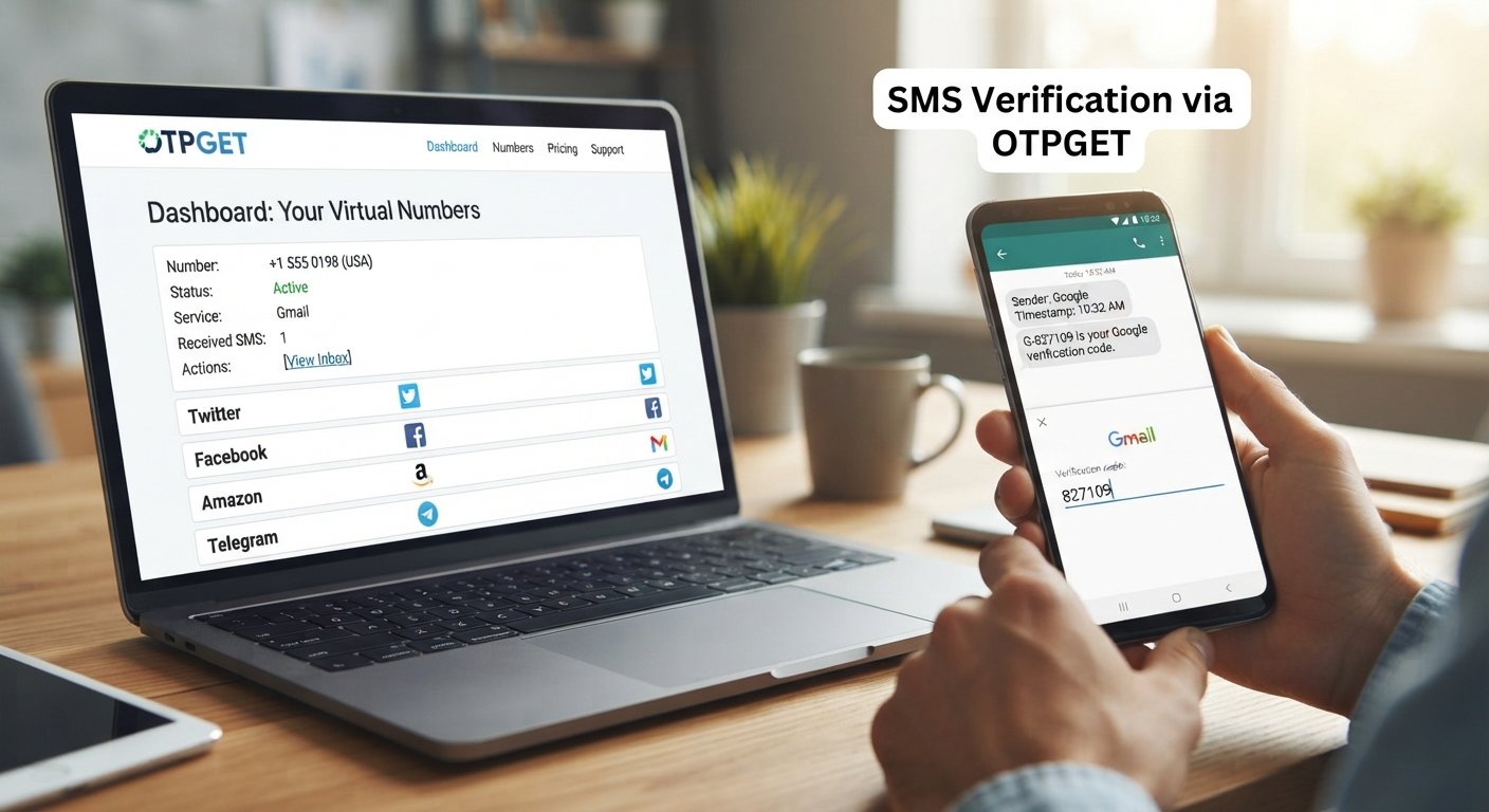 SEO Title: Gmail SMS Code Online – OTPGET Number Service for Verification