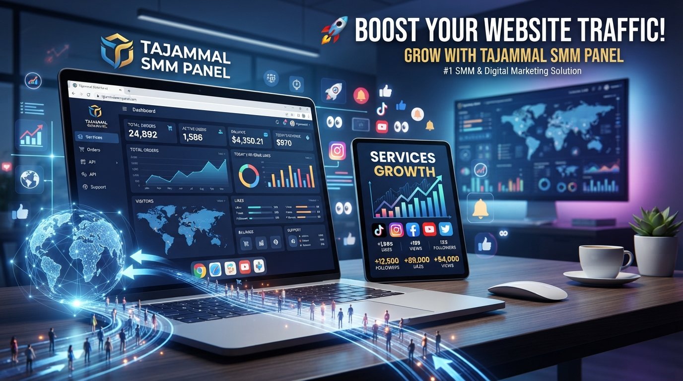 Buy Website Visitors with TAJAMMAL SMM PANEL for Growth