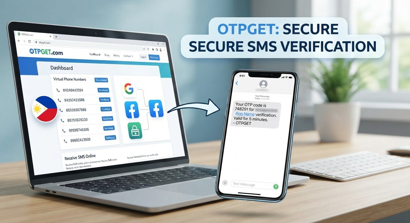 Philippines Number for OTP: Order & Receive SMS Online with OTPGET