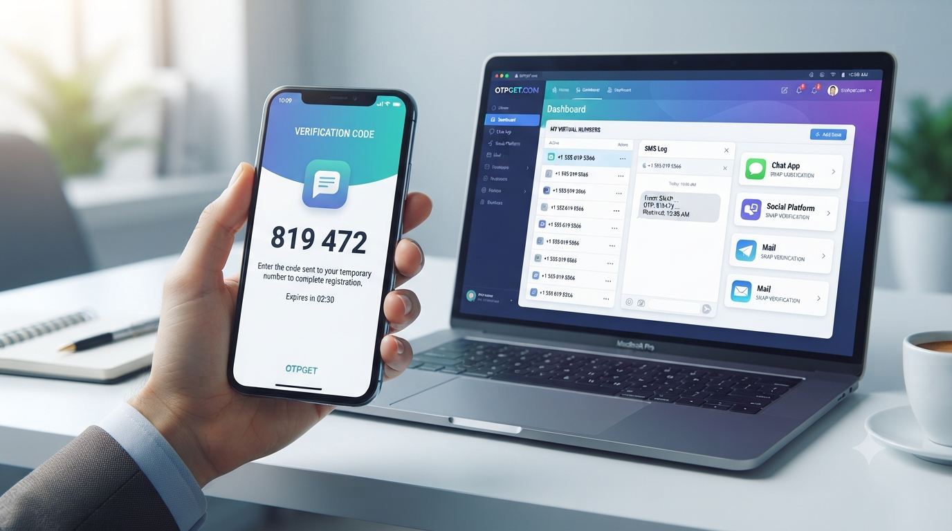 Snapchat SMS Verification with Temporary Number | OTPGET Guide