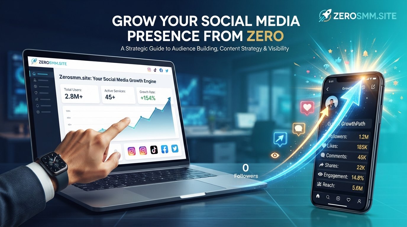 # How to Grow Your Social Media Presence From Zero: A Simple Guide