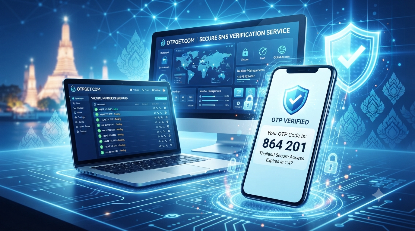 Get Thailand OTP Number Easily with OTPGet Virtual Service