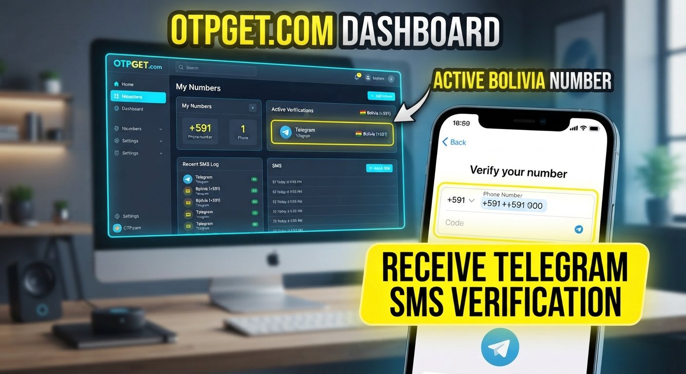 Buy Bolivia Number for Telegram Verification Securely with OTPGET