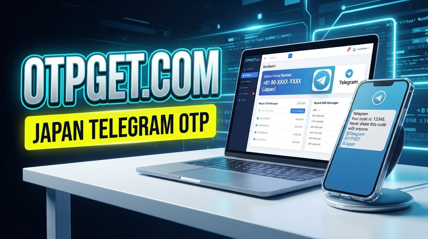 Japan Number for Telegram OTP: Get Verified with OTPGET