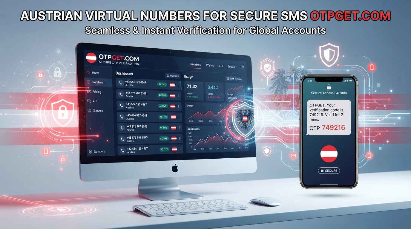Get OTP Number for Austria – Fast SMS Access with OTPGET Now