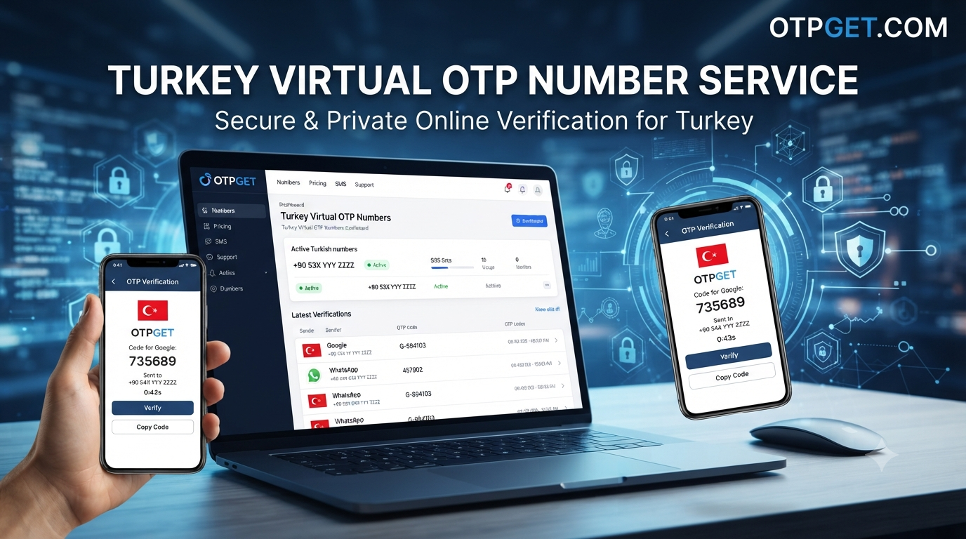 Turkey Virtual OTP Number: Secure Paid Verification Services