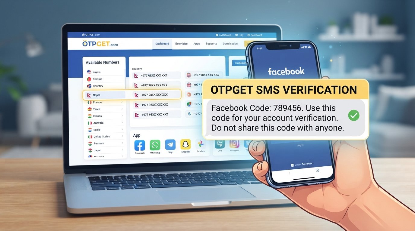 Nepal Facebook Verification Number: OTPGET Easy Setup Guide