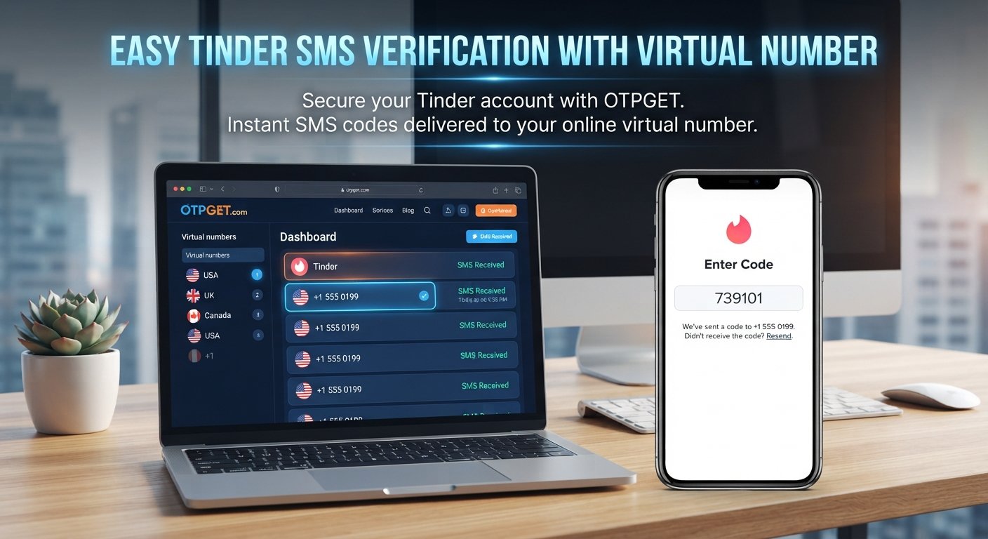 How to Verify Tinder with a Virtual Number – OTPGet Complete Guide