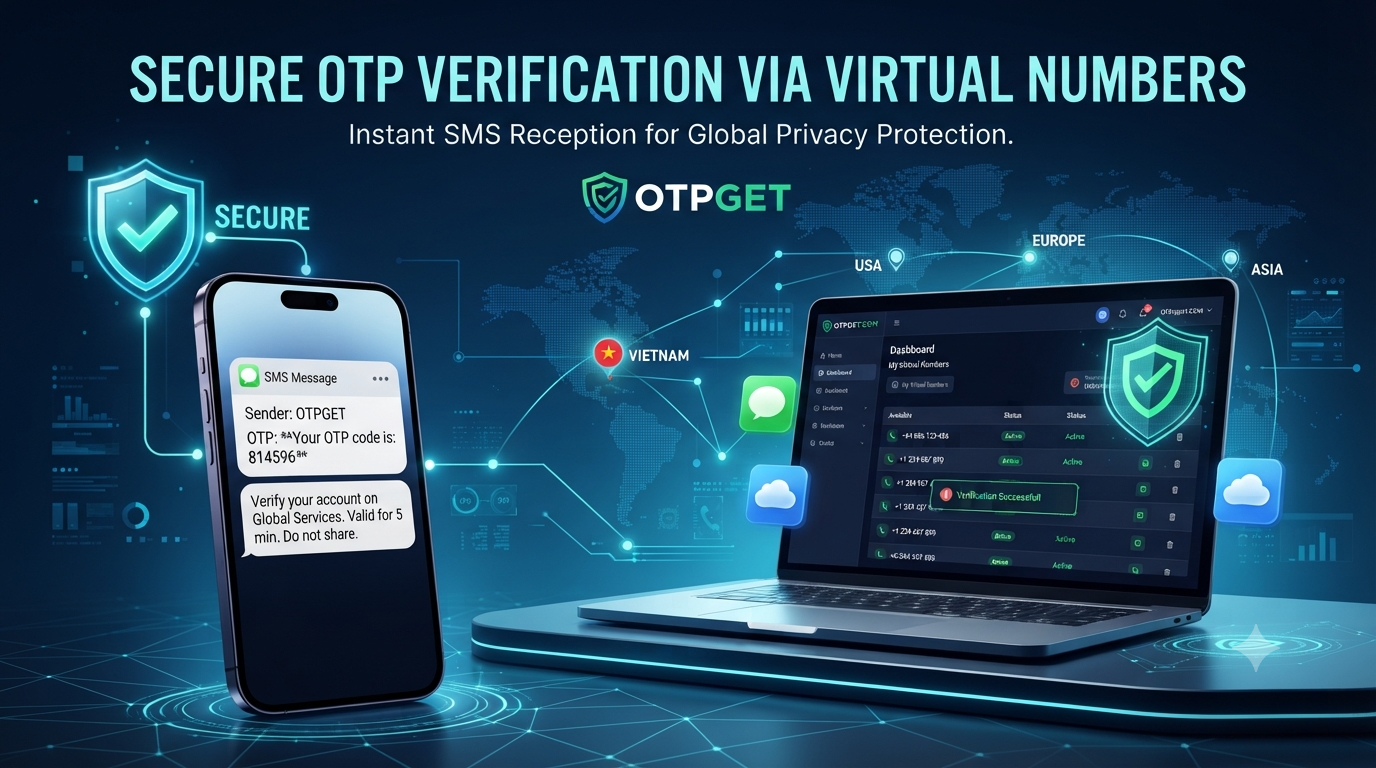 Receive SMS Online Vietnam: OTPGET for Secure Verification Now