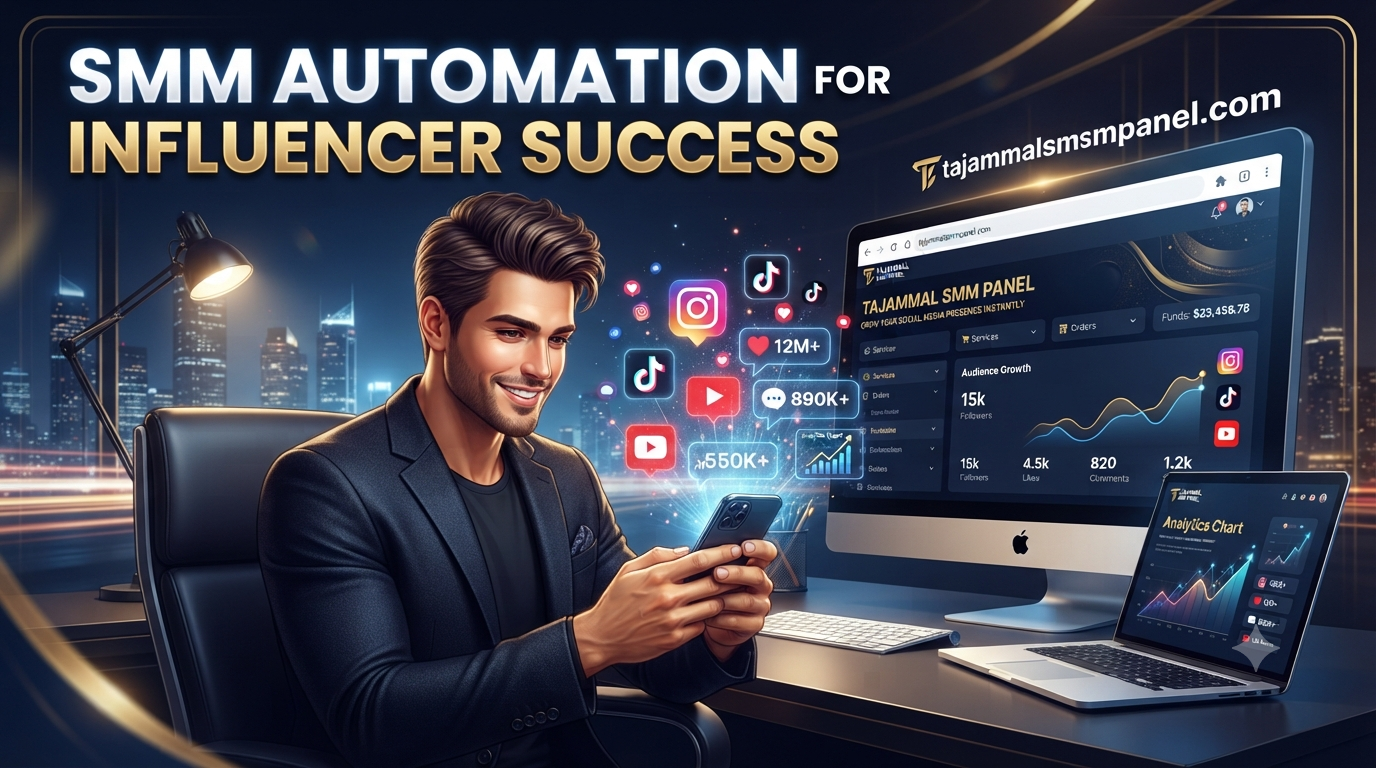Best SMM Panel for Influencers | TAJAMMAL SMM PANEL