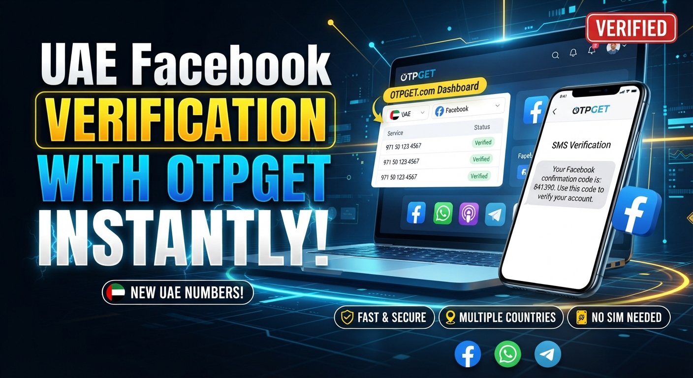 UAE Facebook Verification Number — OTPGET Guide to Easy OTPs