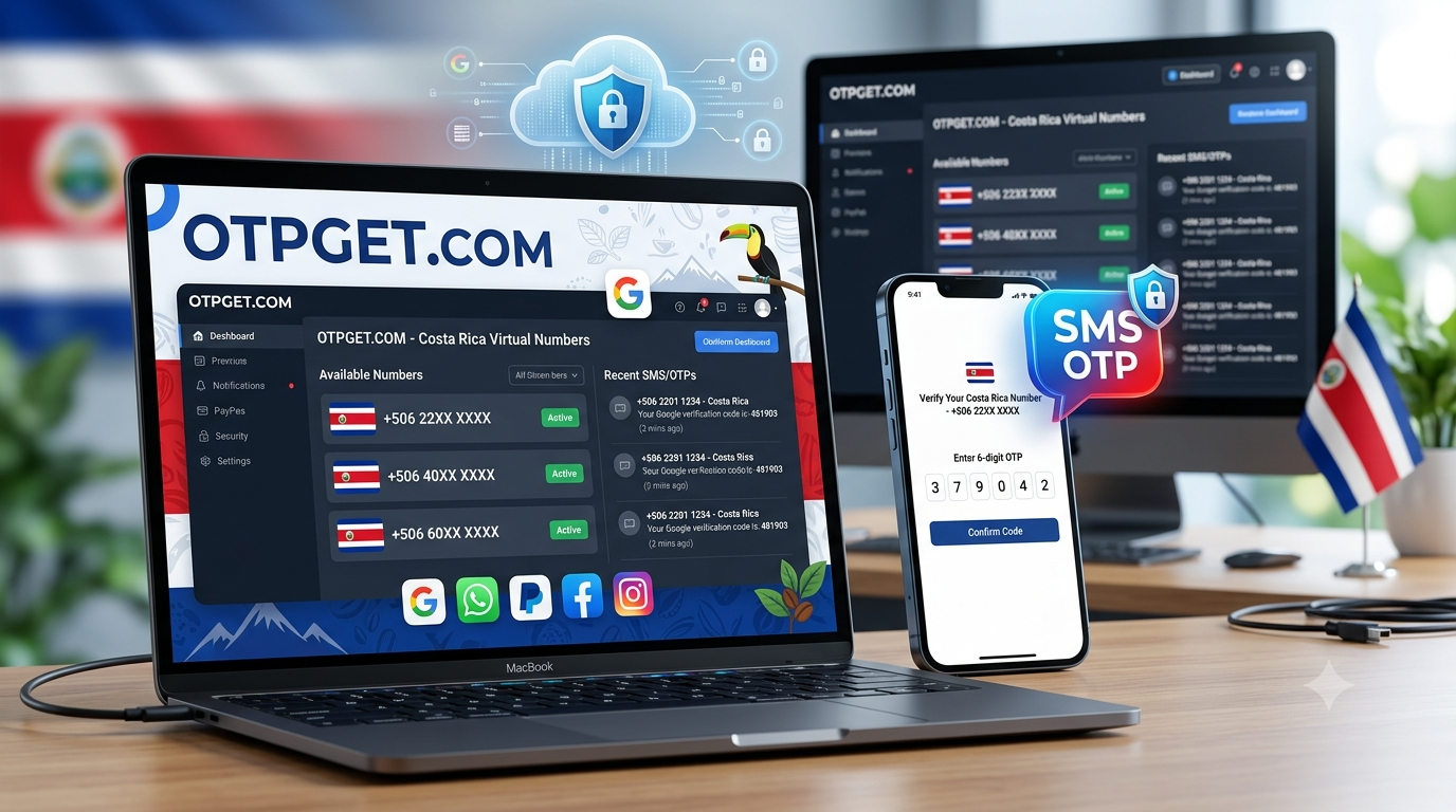 Costa Rica Virtual Number for OTP Verification | OTPGet Guide