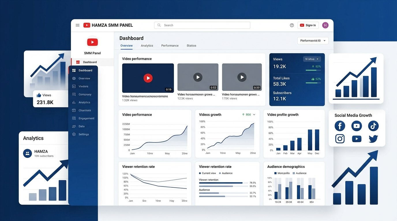 YouTube Marketing Panel for Social Media Growth | HAMZA SMM