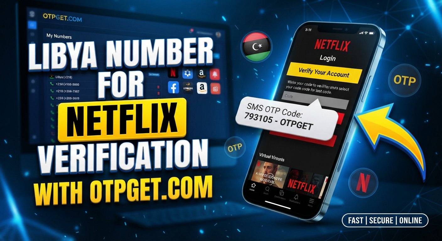 How to Get a Libya Number for Netflix Verification | OTPGET Guide