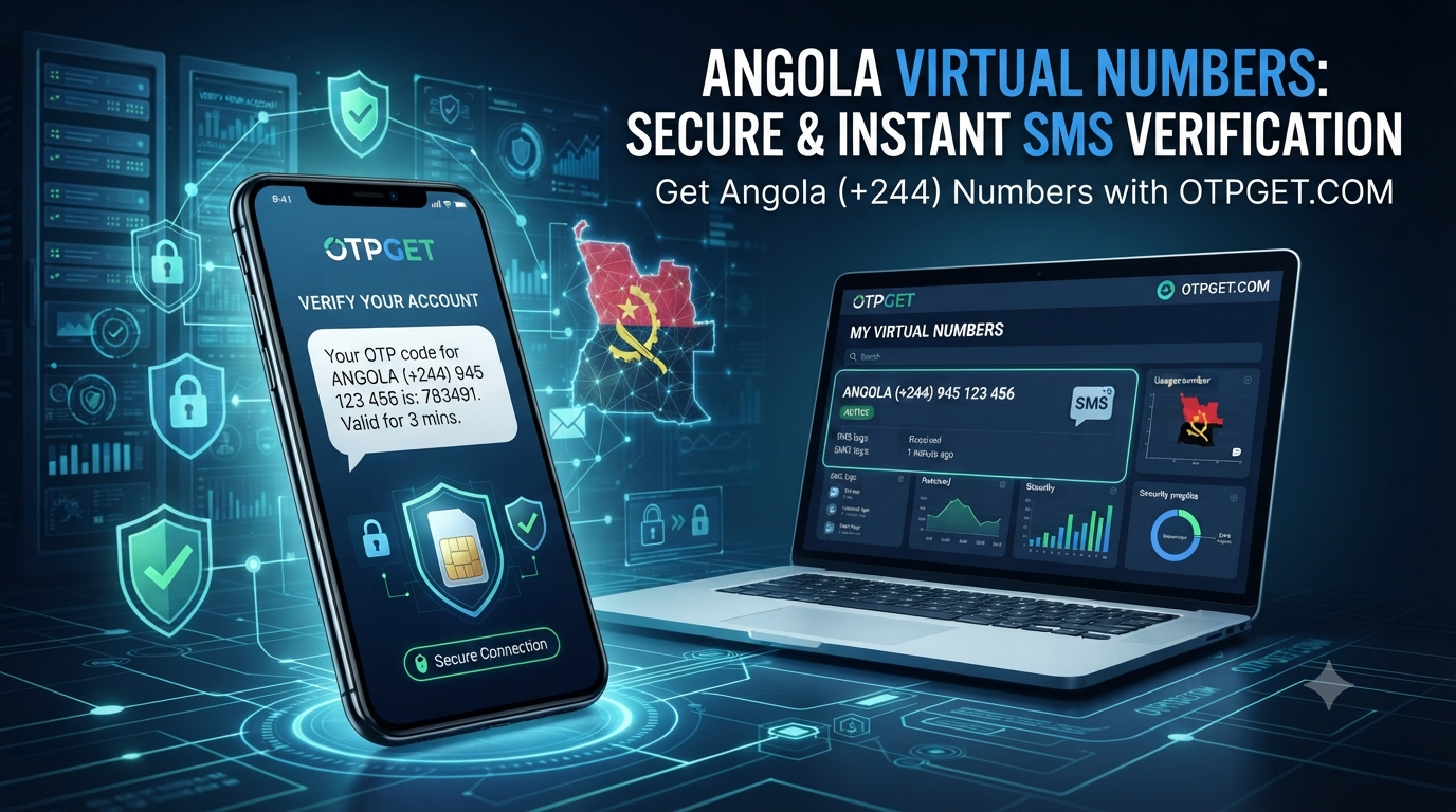 Buy Angola Virtual Number for OTP Verification | OTPGET Guide
