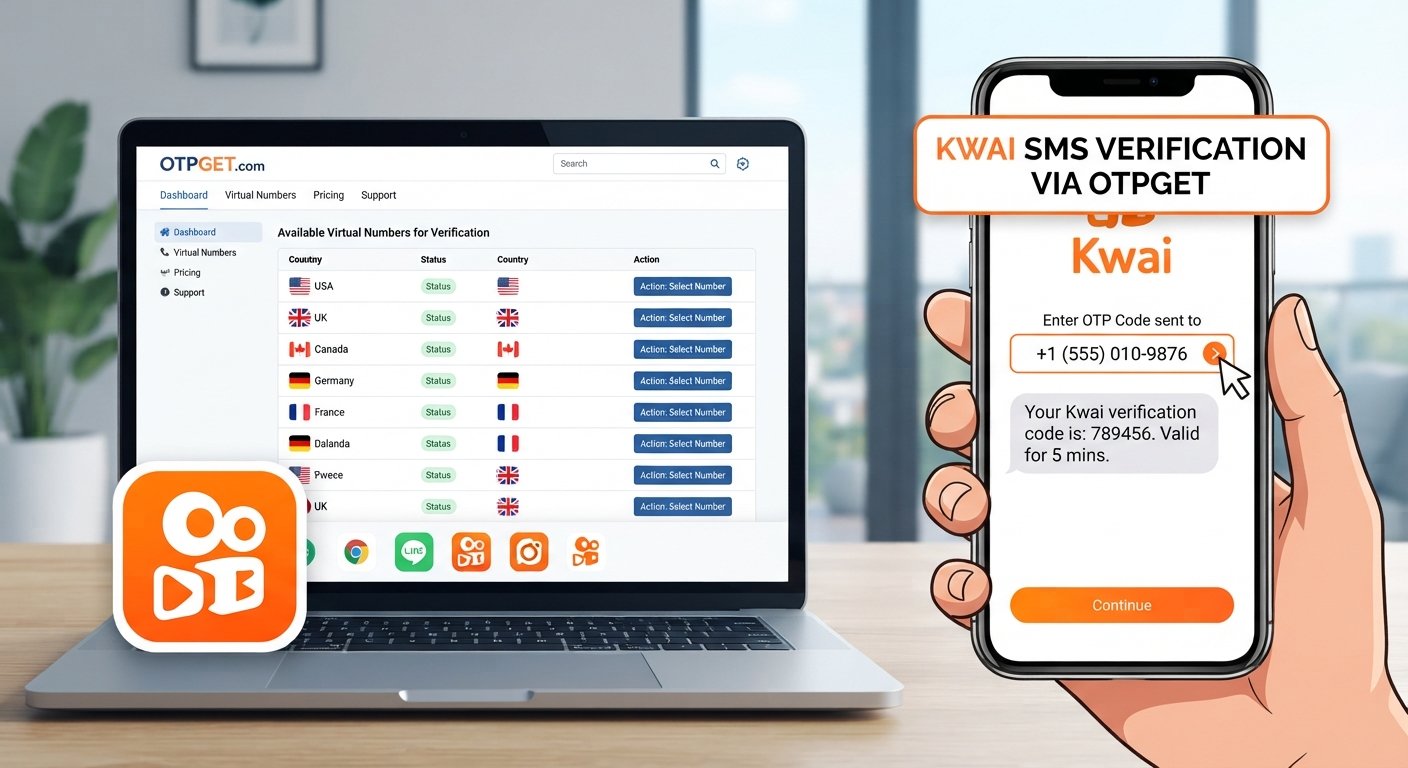 Verify Kwai With a Virtual Number – Simple OTPGET Verification