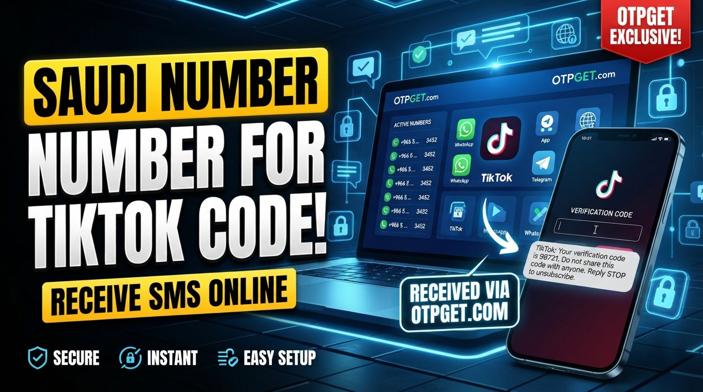 Saudi Arabia Number to Receive TikTok Code: OTPGet Tips
