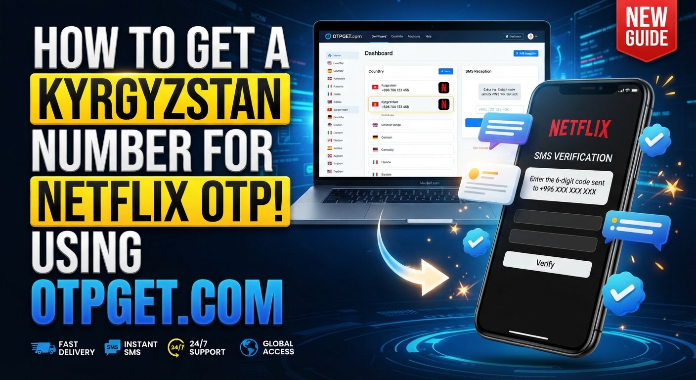 How to Get a Kyrgyzstan Number for Netflix OTP: OTPGET Guide